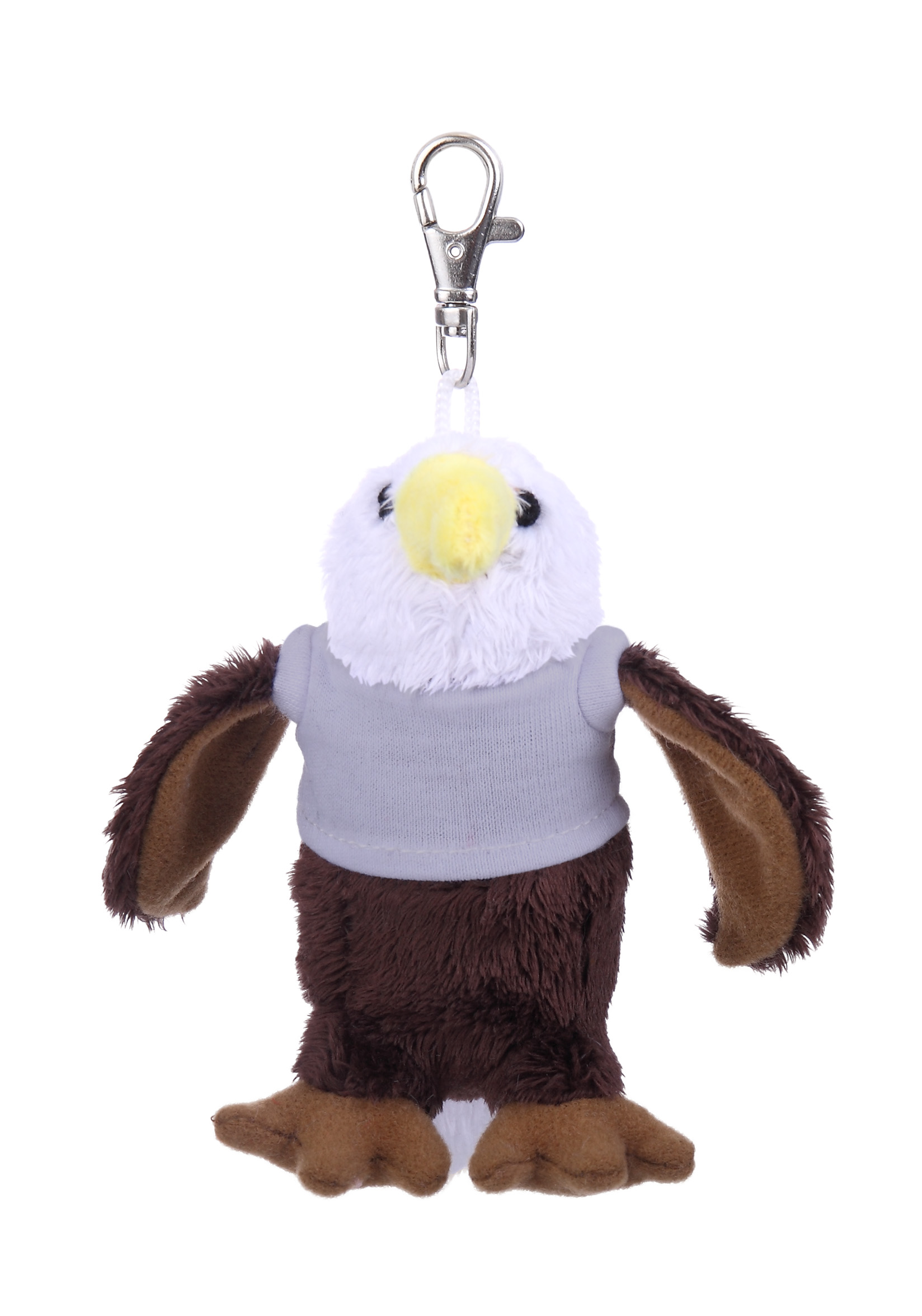 Soft Plush Eagle Keychain with Tee 10