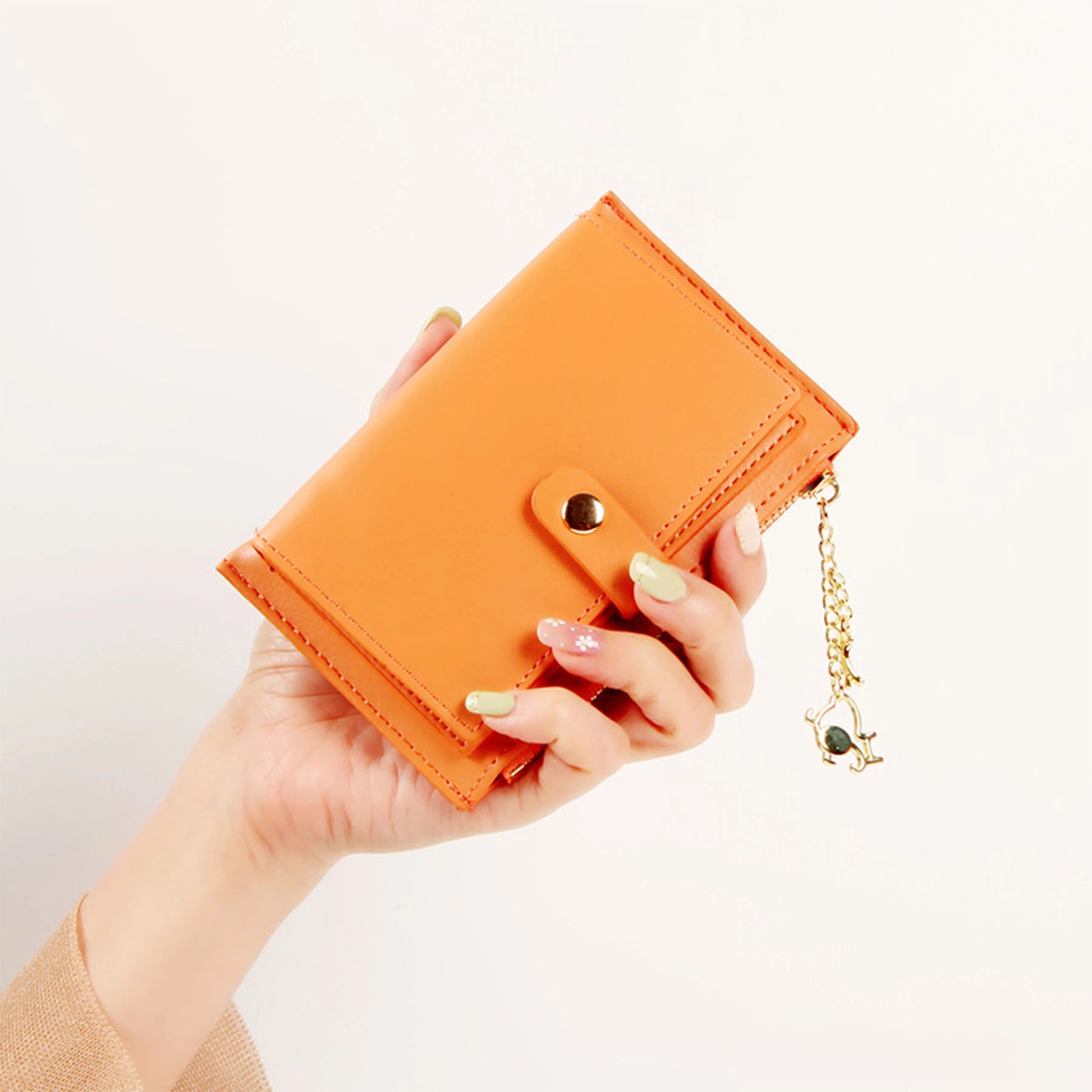 Pu Leather Compact Wallet 7