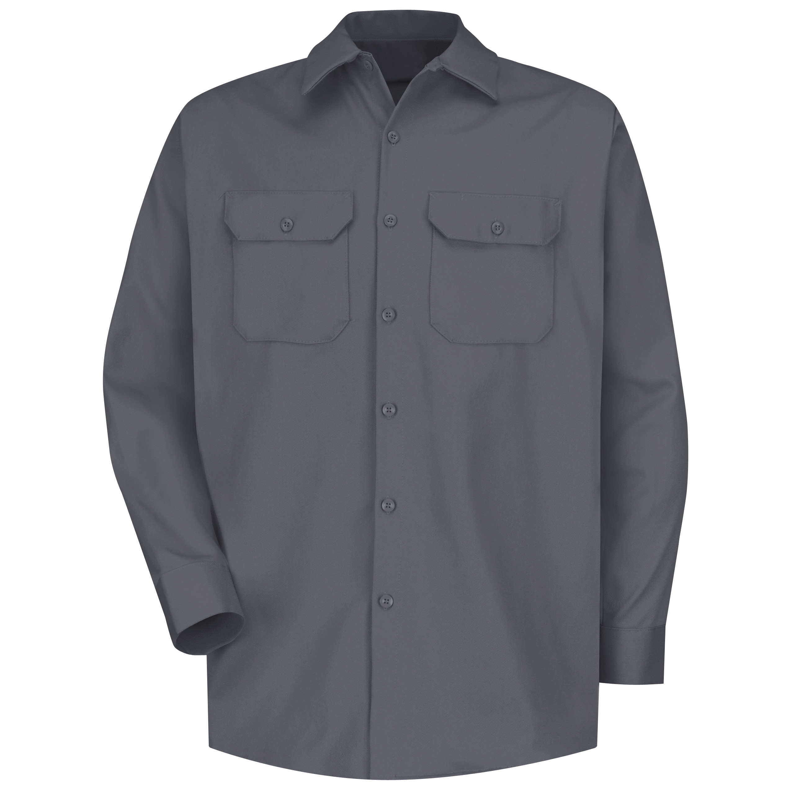 Red Kap® Men's Long Sleeve Deluxe Heavyweight Cotton Shirt 2