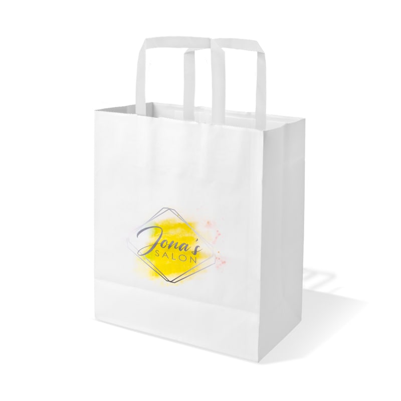 8 X 10 Inch Custom Paper Shopping Bag With Handles 5