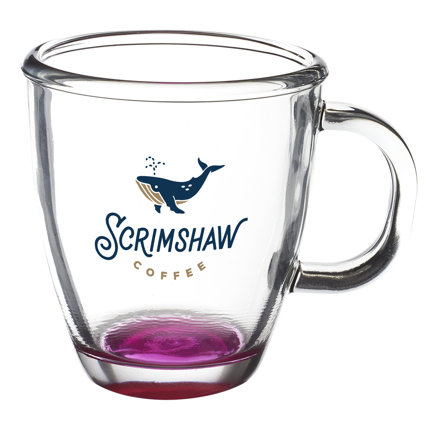 11 oz. London Glass Coffee Mugs 14