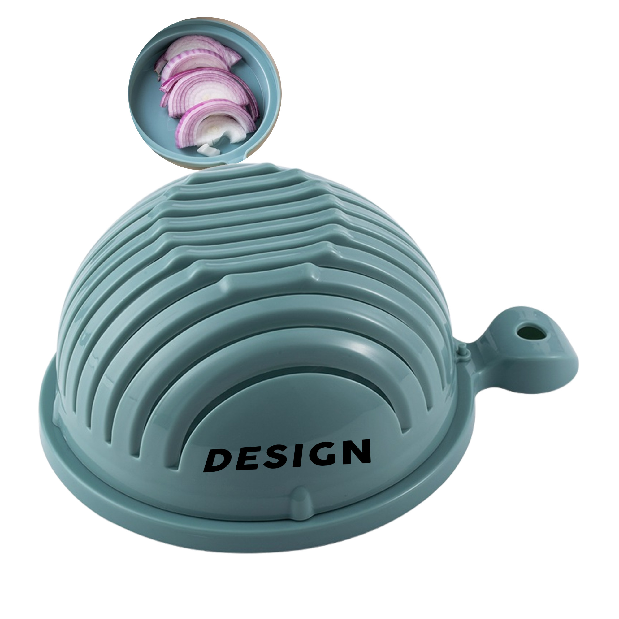 MOQ 50 Multifunction Salad Cutter Bowl Vegetable Slicer 1