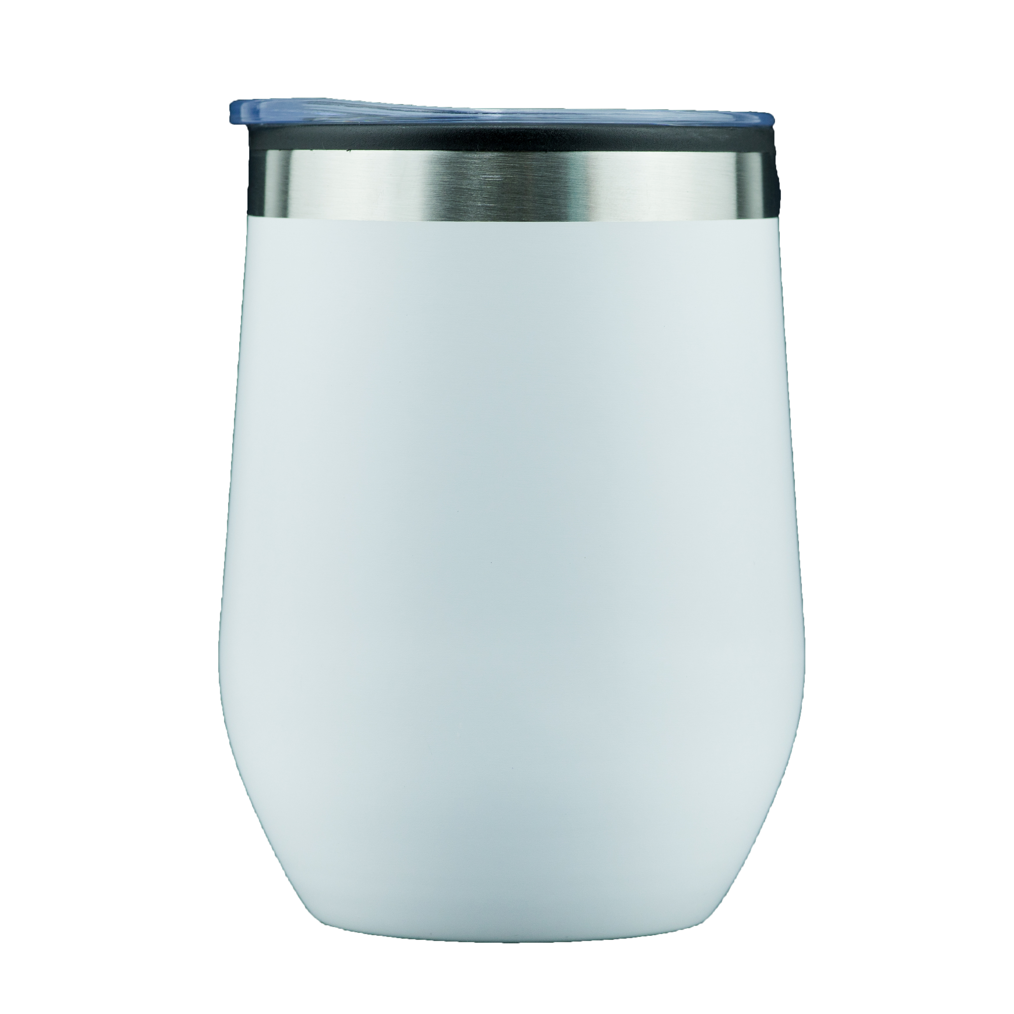 Madison 12 Oz. Double Walled SS/PP Wine Cup (White)