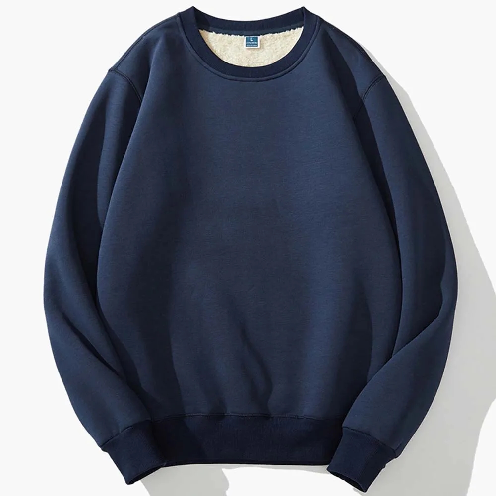 Fleece Thickened Pullover Hoodie, custom hoodie or sweatshirt with logo imprint 5