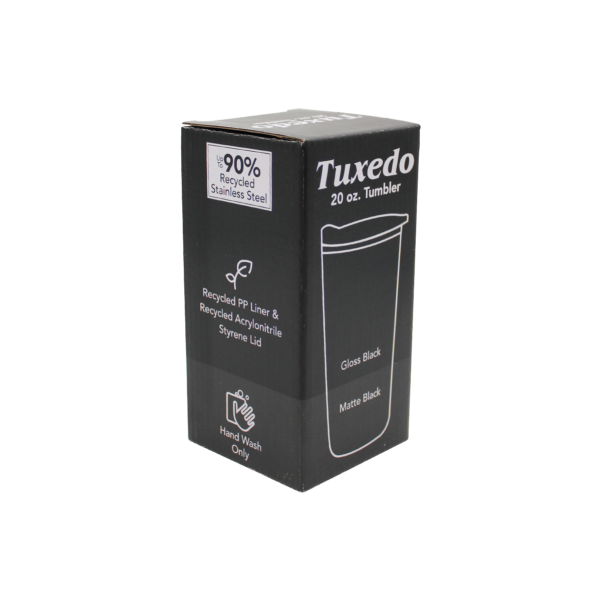 Tuxedo 20 oz. Recycled Tumbler 1