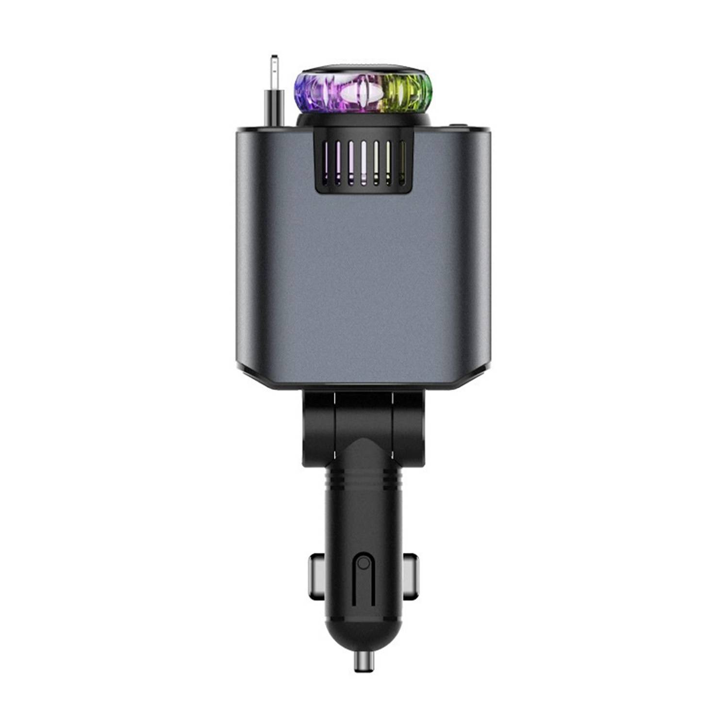 5-in-1 Retractable 45W Car Charger Adapter – Fast & Durable 4