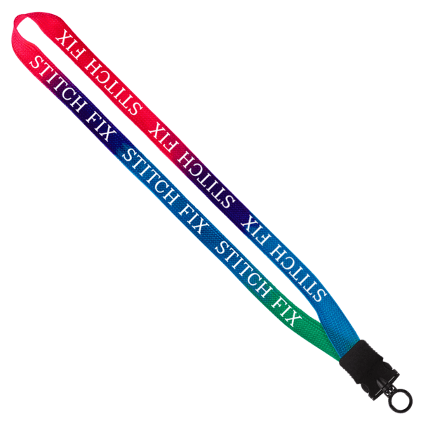 3/4" Tie Dye Lanyard 1