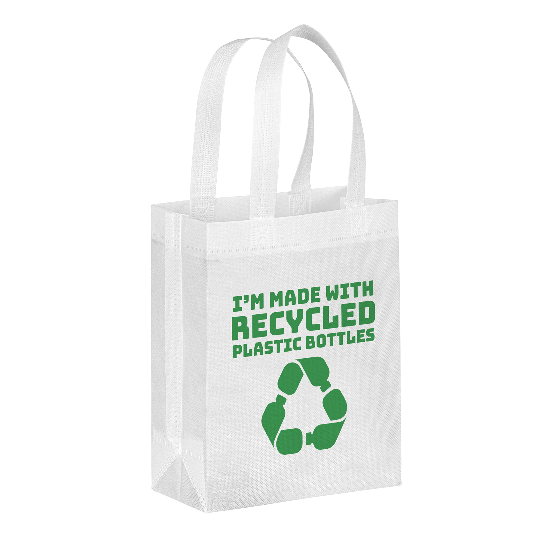 Lake™- R-PET Non-Woven Totes - Screen Print 5
