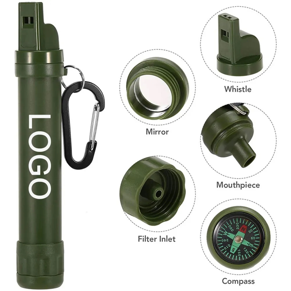 Outdoor Personal Emergency Water Filter Purification Straw 2