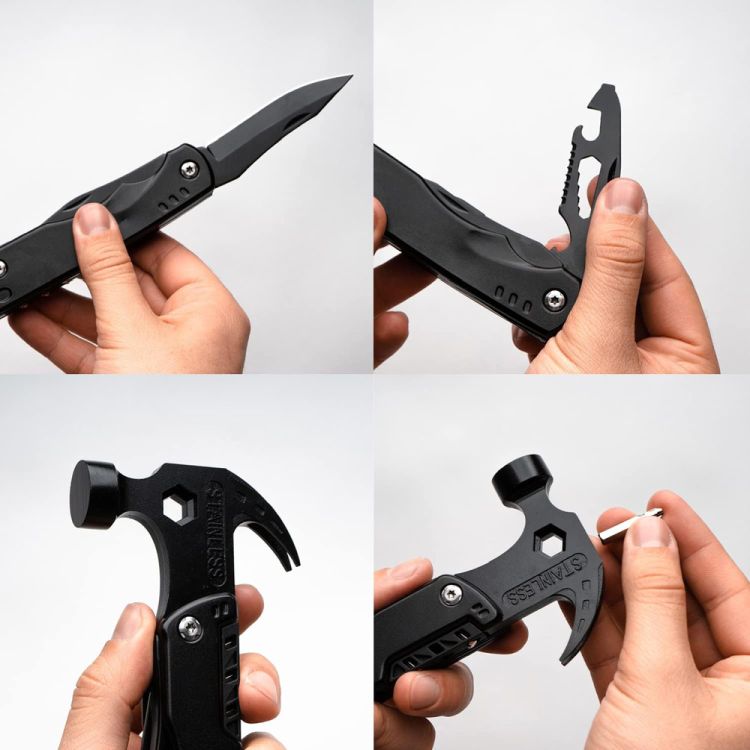 All in One Multitool Portable Folding Survival Hammer 4