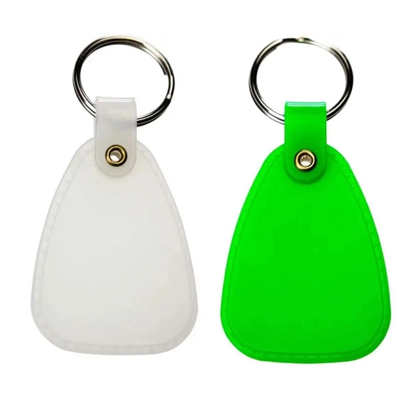 Custom Western Saddle PVC Key Tag 3