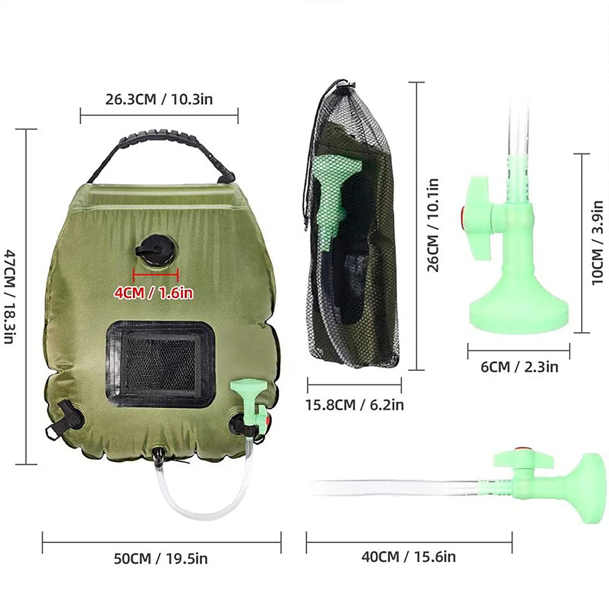 20L Solar Camping Bath Bag 2