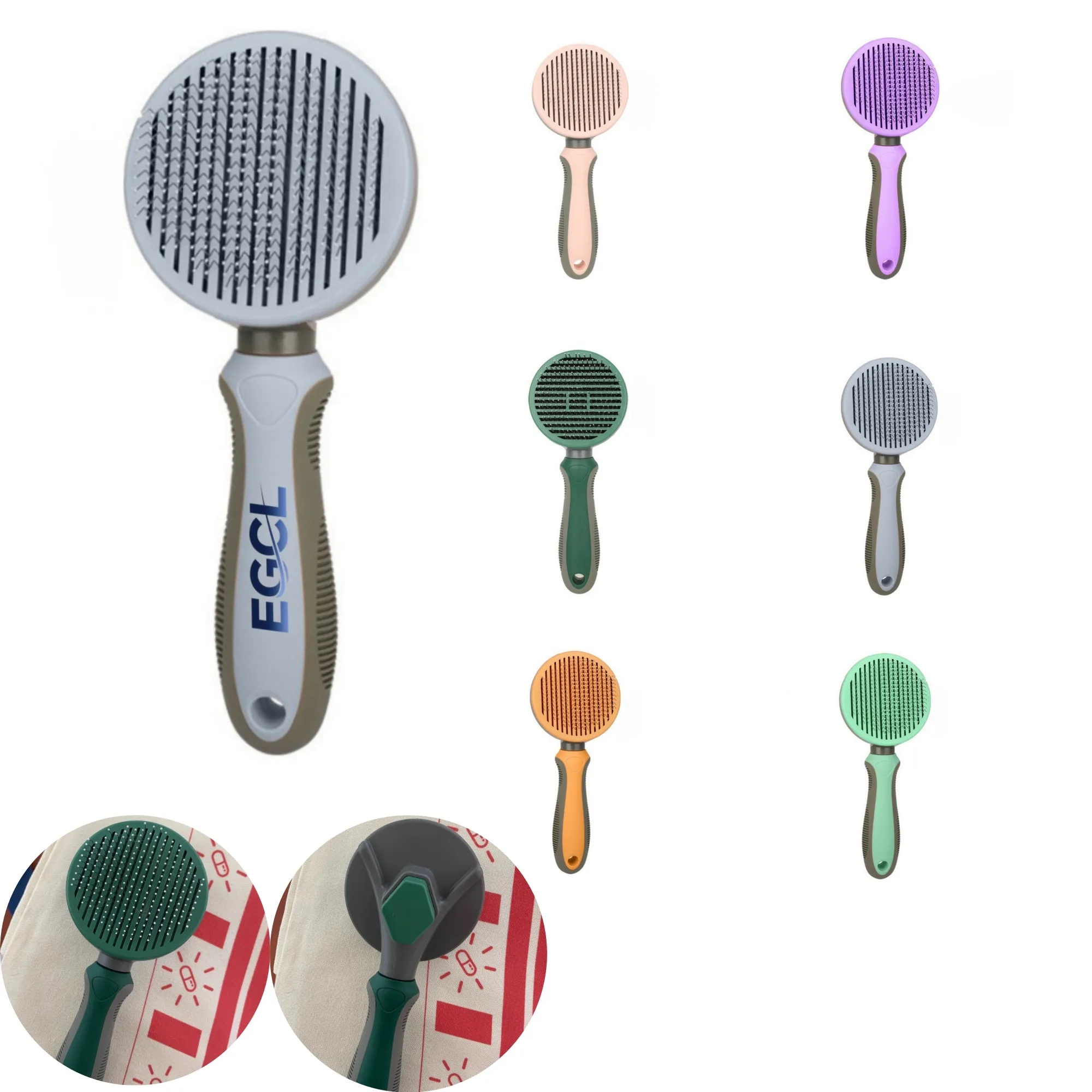 Pet comb grooming products automatic shedding comb