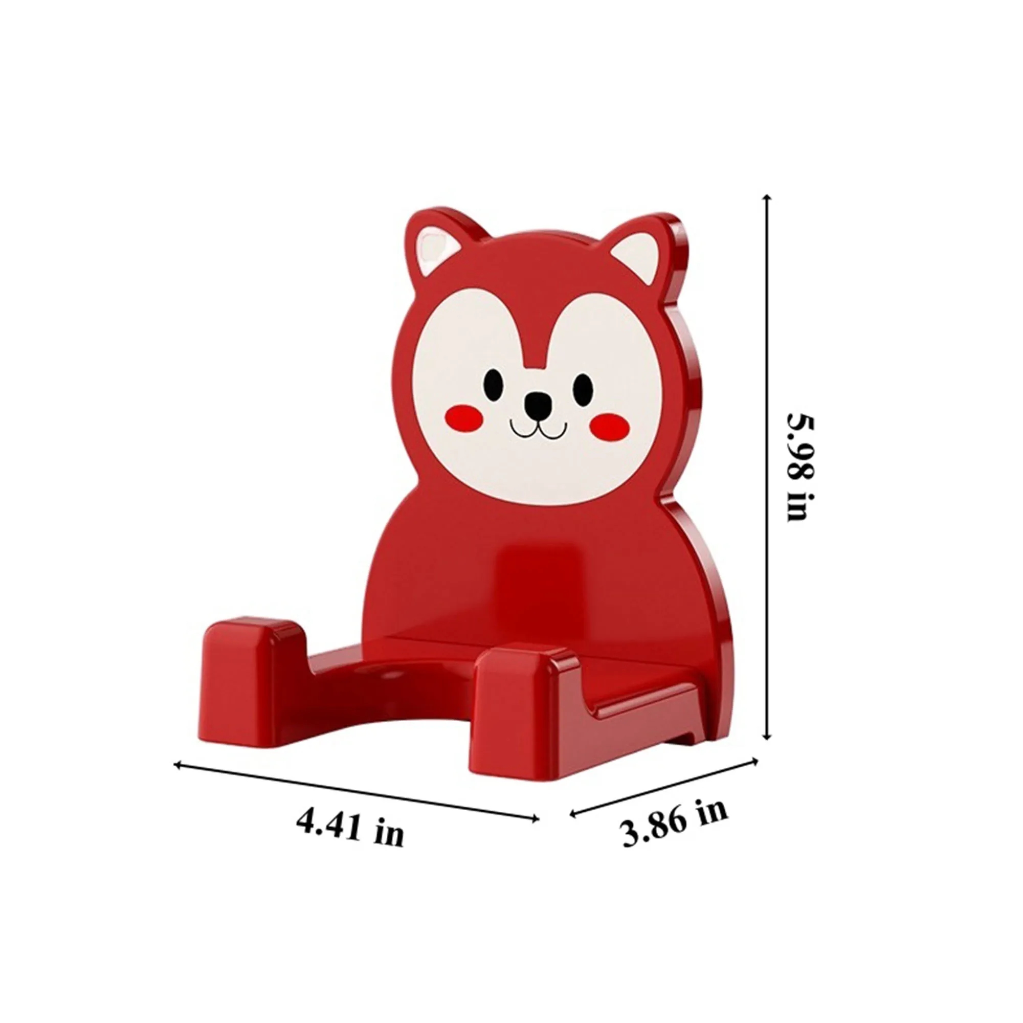 Cartoon Cute Hair Dryer Storage Phone Stand 2