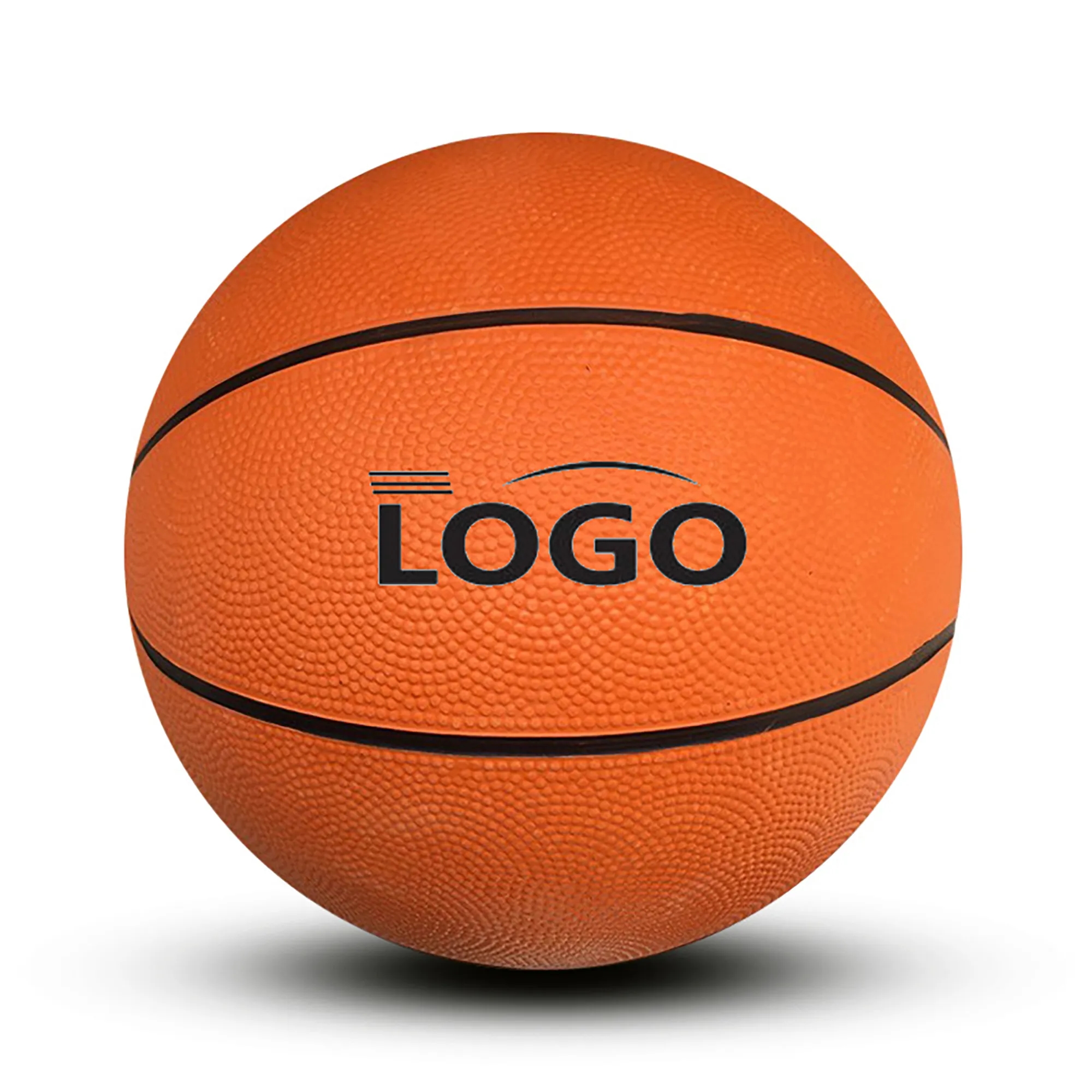 Size 3 Indoor Outdoor Rubber Basketball MOQ 50PCS 3