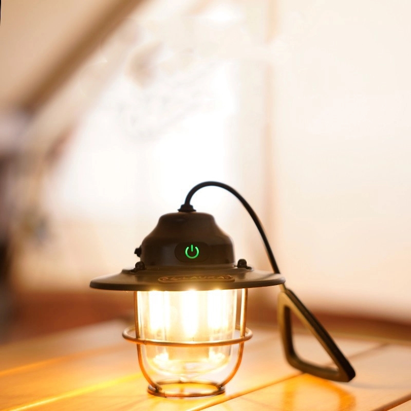 Retro Outdoor Camping LED Light & BBQ Picnic Party Lantern 7