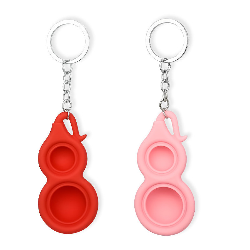 Mini Push Bubble Sensory Fidget Keychain 5
