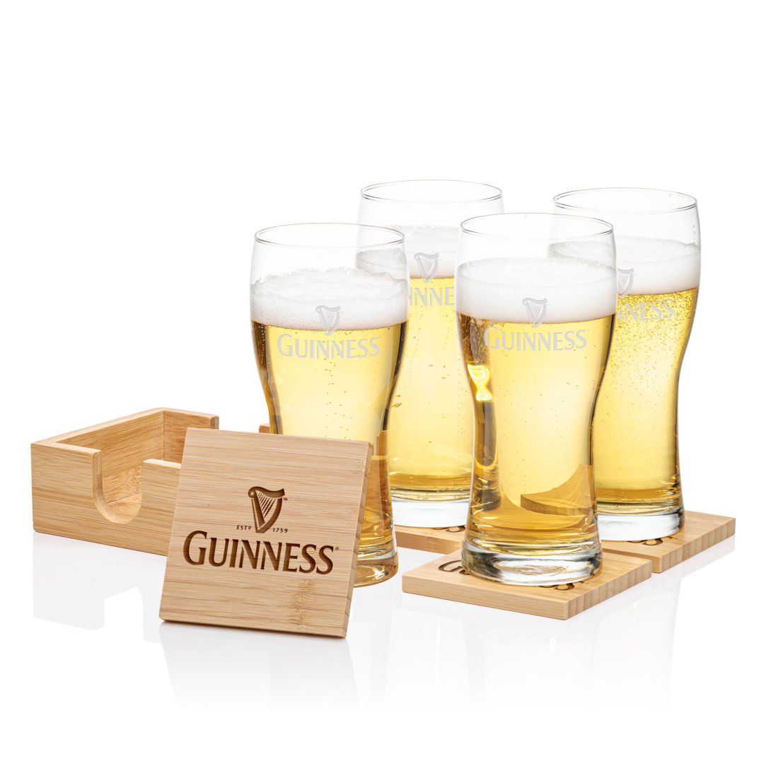 Bamboo Coaster Gift Set - Salzburg 7