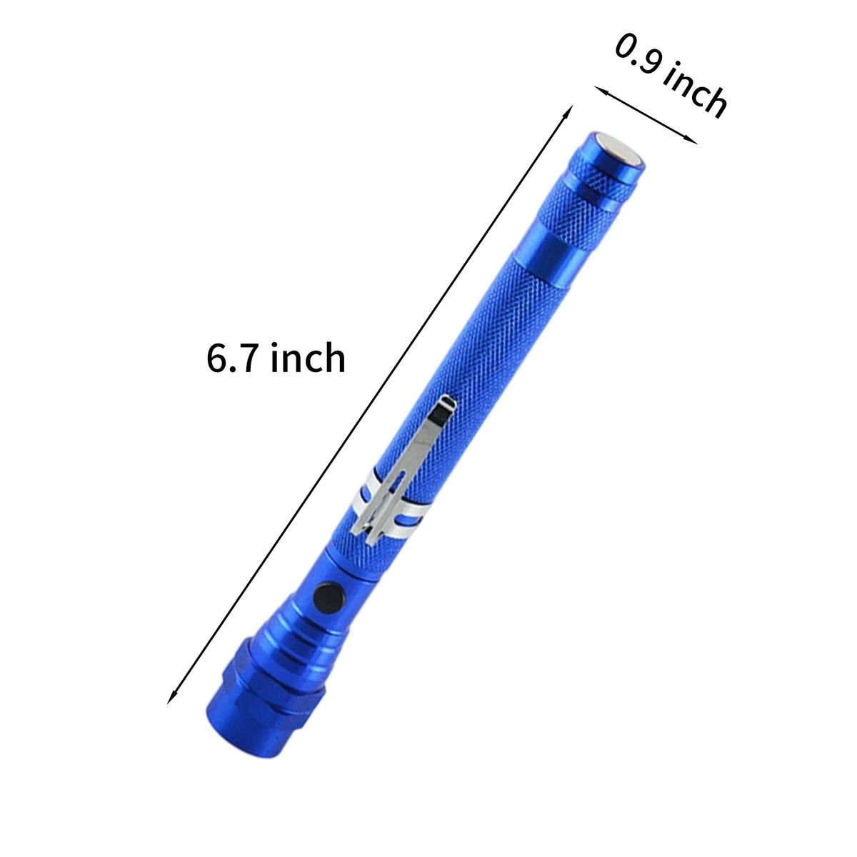 Retractable LED Flashlight with Flexible Magnetic End 1