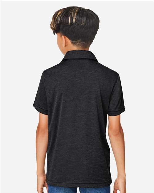 Youth Zone Sonic Heather Performance Polo - TT51HY 2