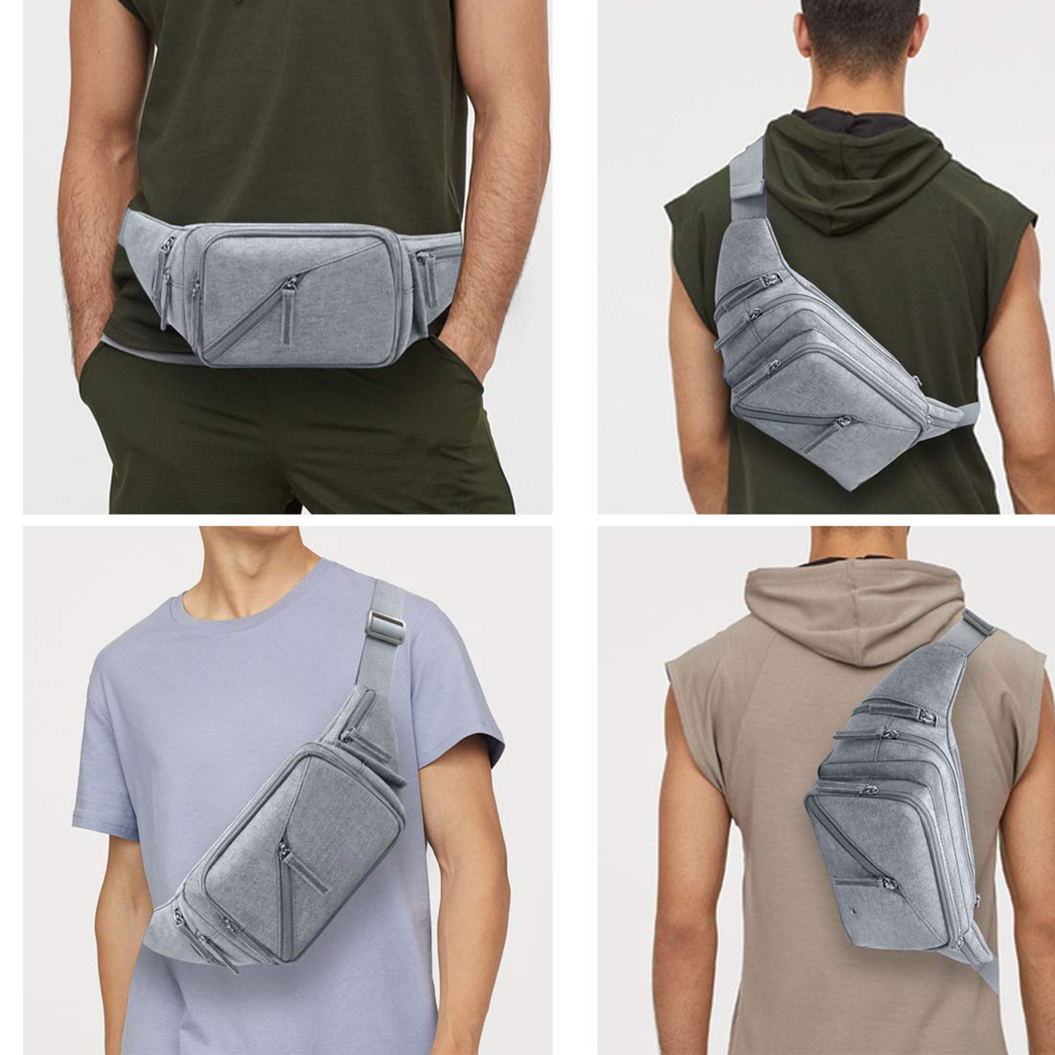 Fanny Waterproof Waist Bag Pack 3