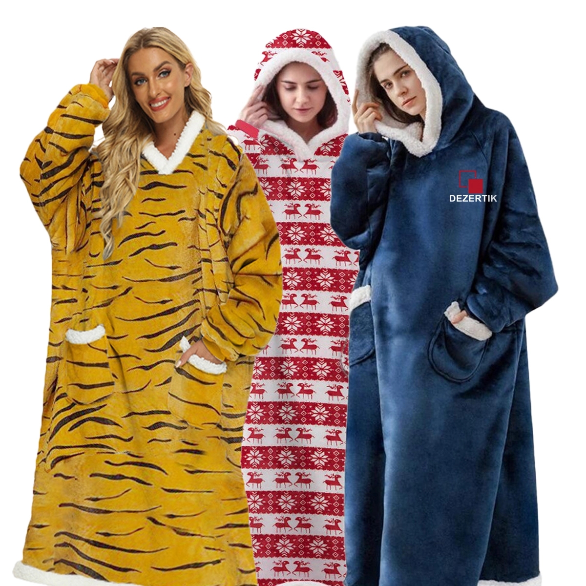 Oversized Hoodie Blanket 30X60" 7