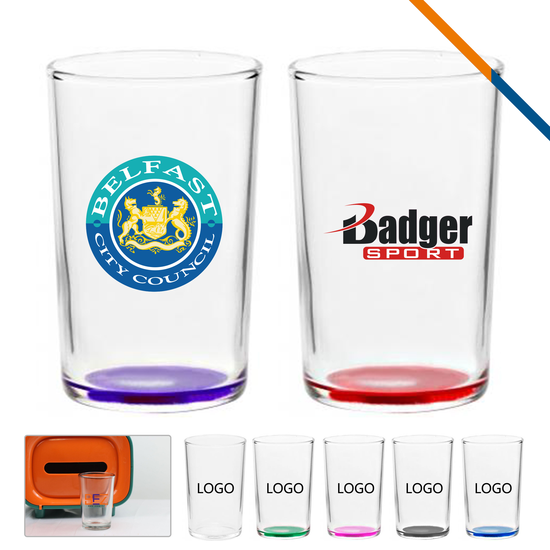 Libbey Elaine Straight Sampler Glasses 3