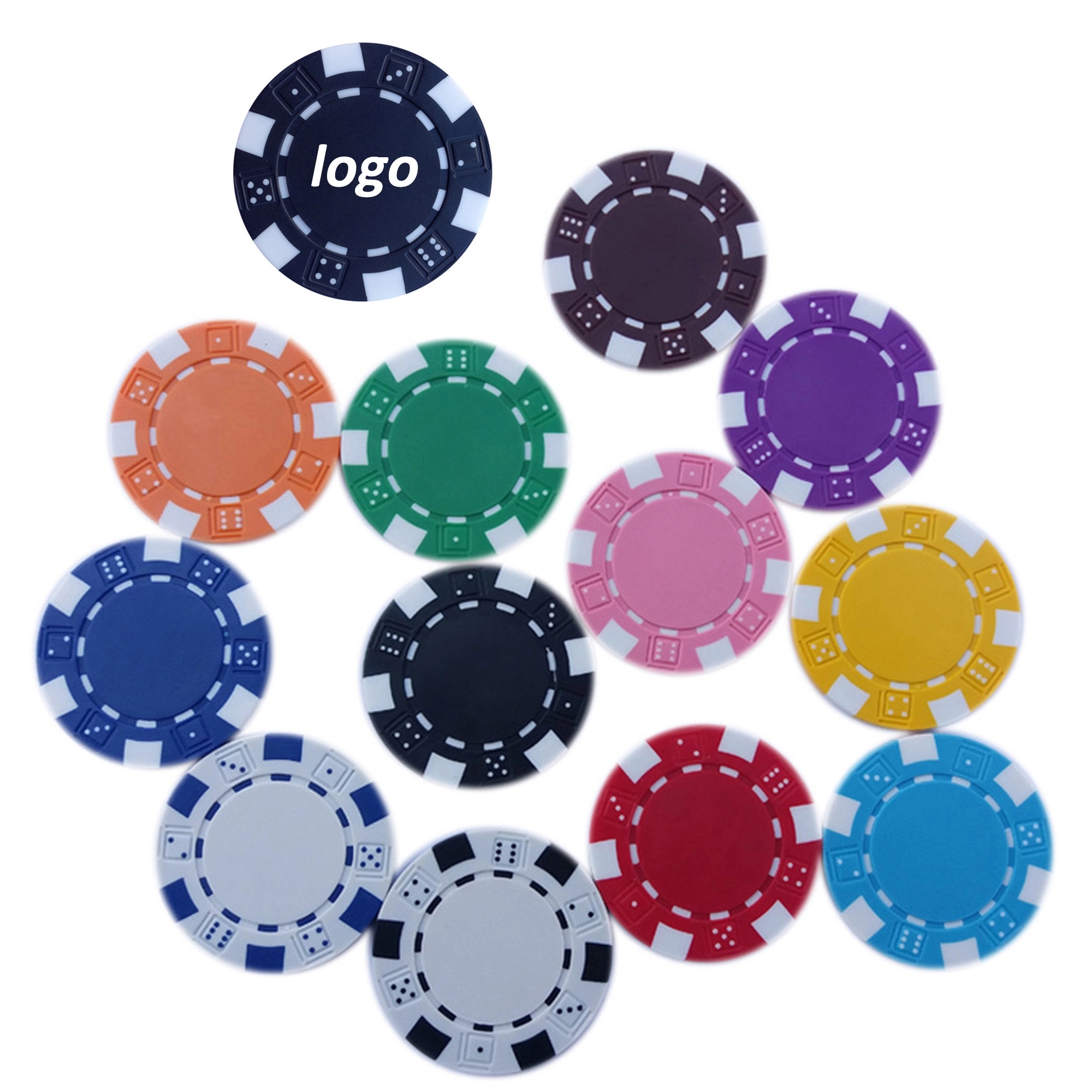Casino Poker Chips MOQ 100pcs