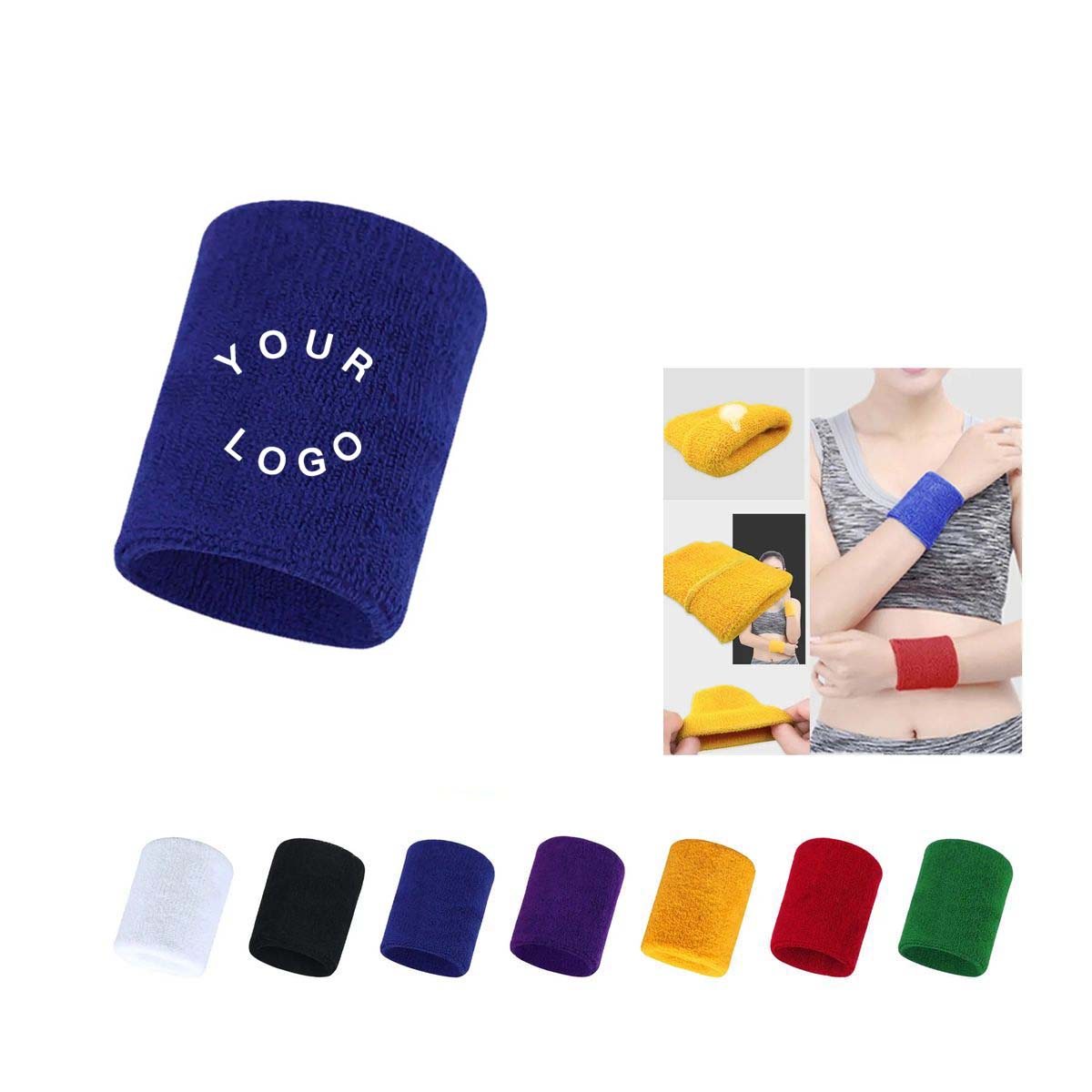Breathable Wristband for Fitness and Sports 2