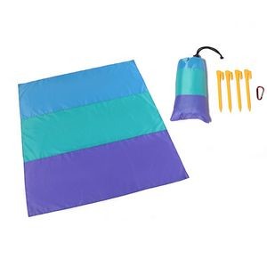 Sandproof Beach Waterproof Picnic Blanket Compact 1