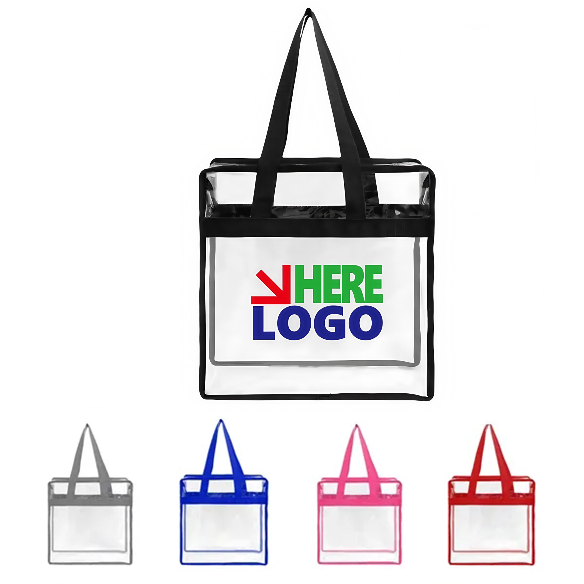Transparent Stadium Tote Bag 2