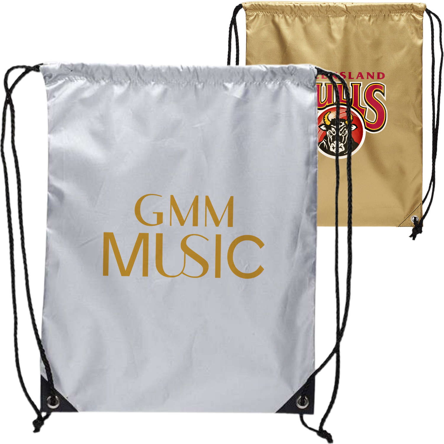Shiny Urban Drawstring Backpacks 2
