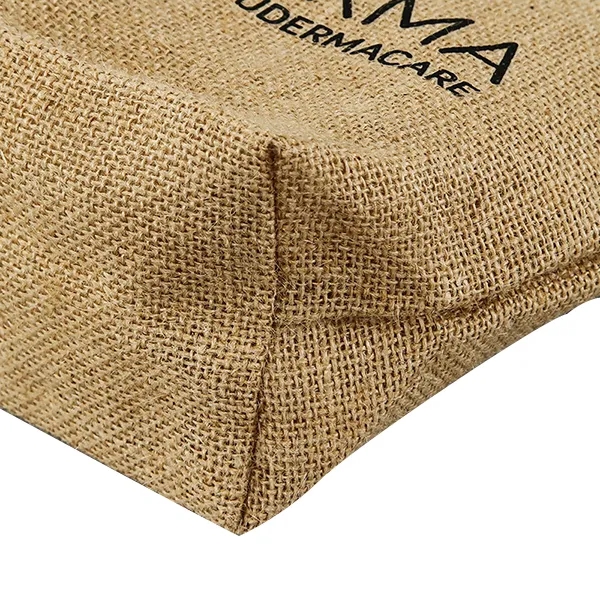 Eco-friendly Jute cosmetic bag 4