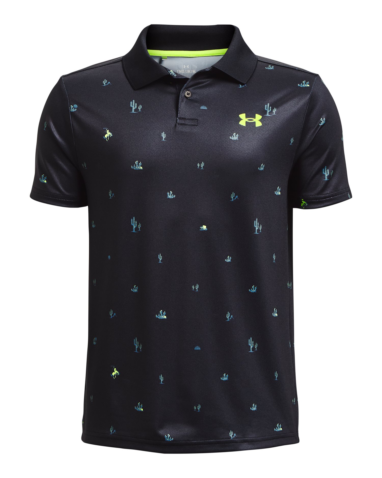 UA Matchplay Printed Boys' Polo 8