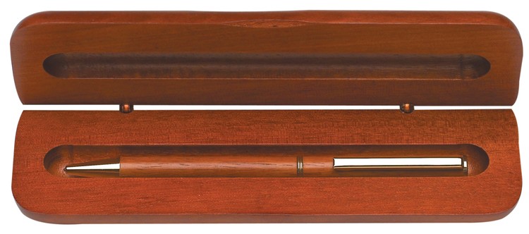 Laser Engraved Rosewood Pen & Pen Case Set 2