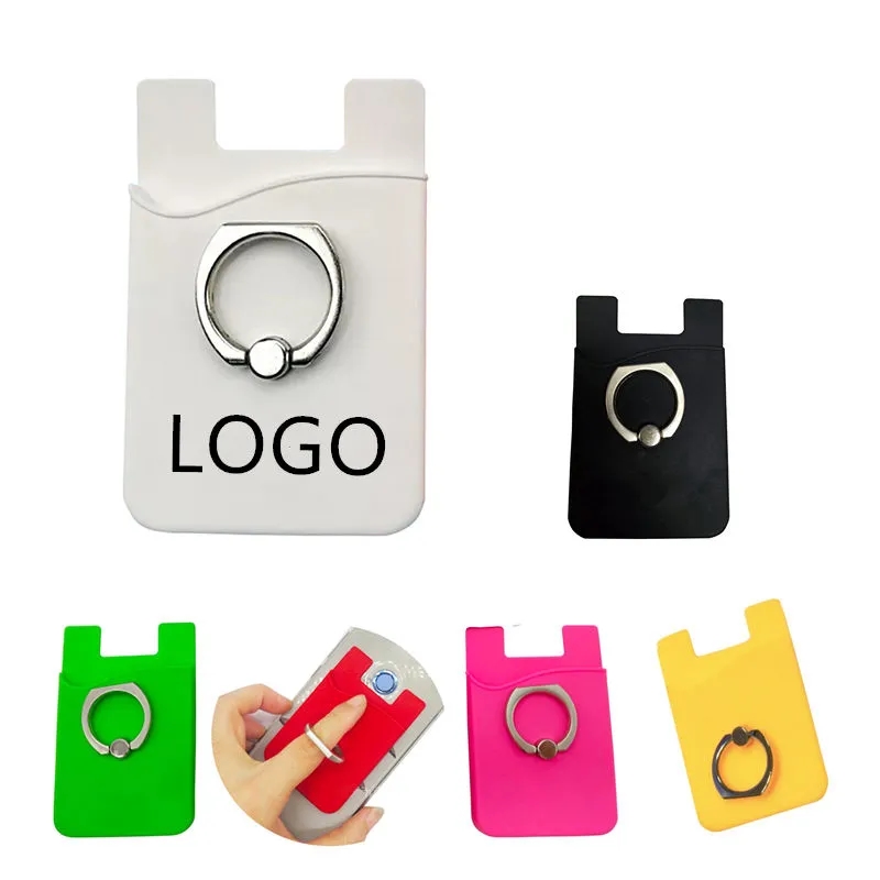Silicone Phone Card Holder 2