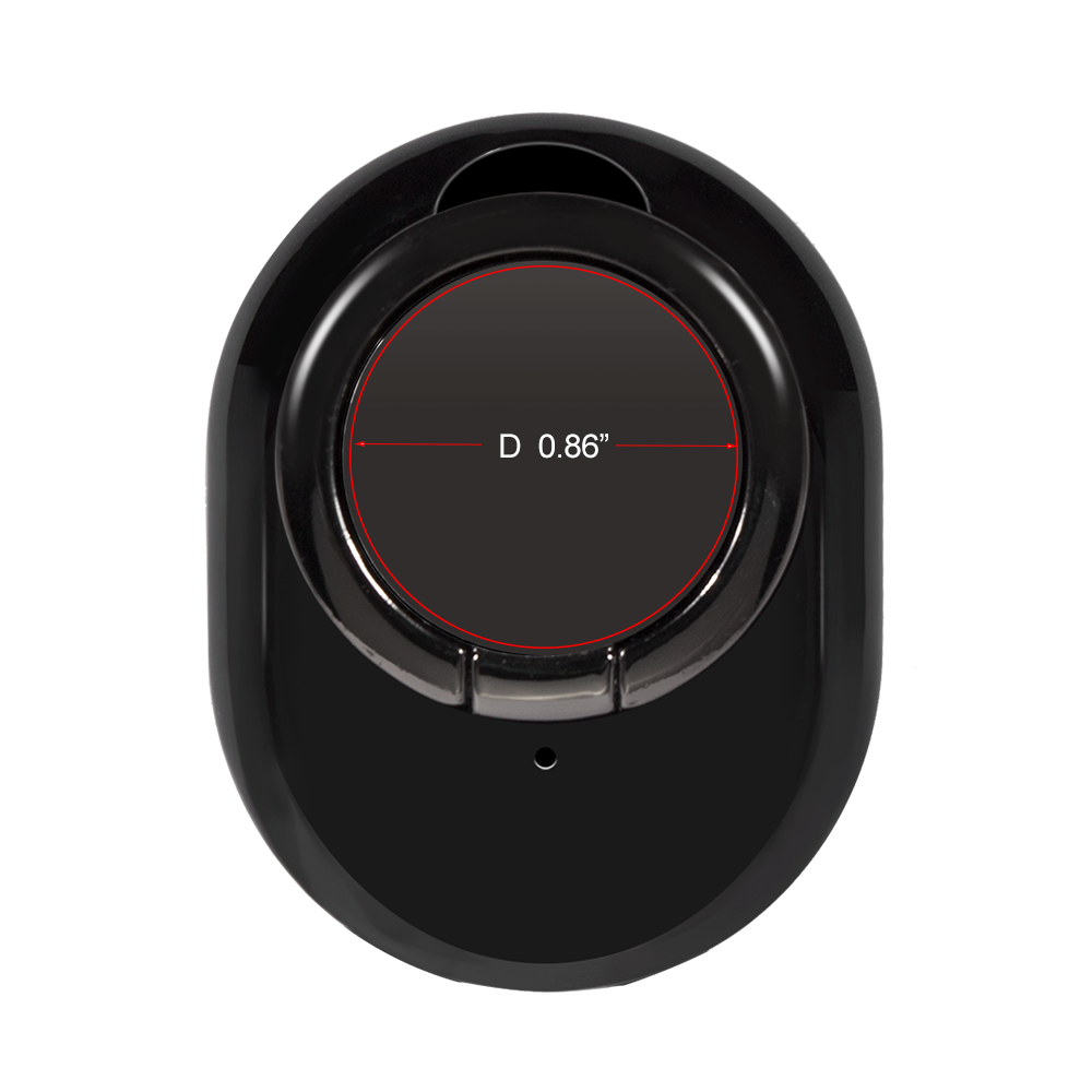 Roseville 5W Wireless Ring Charger w/ Built In Charging Cable & Ring Phone Stand