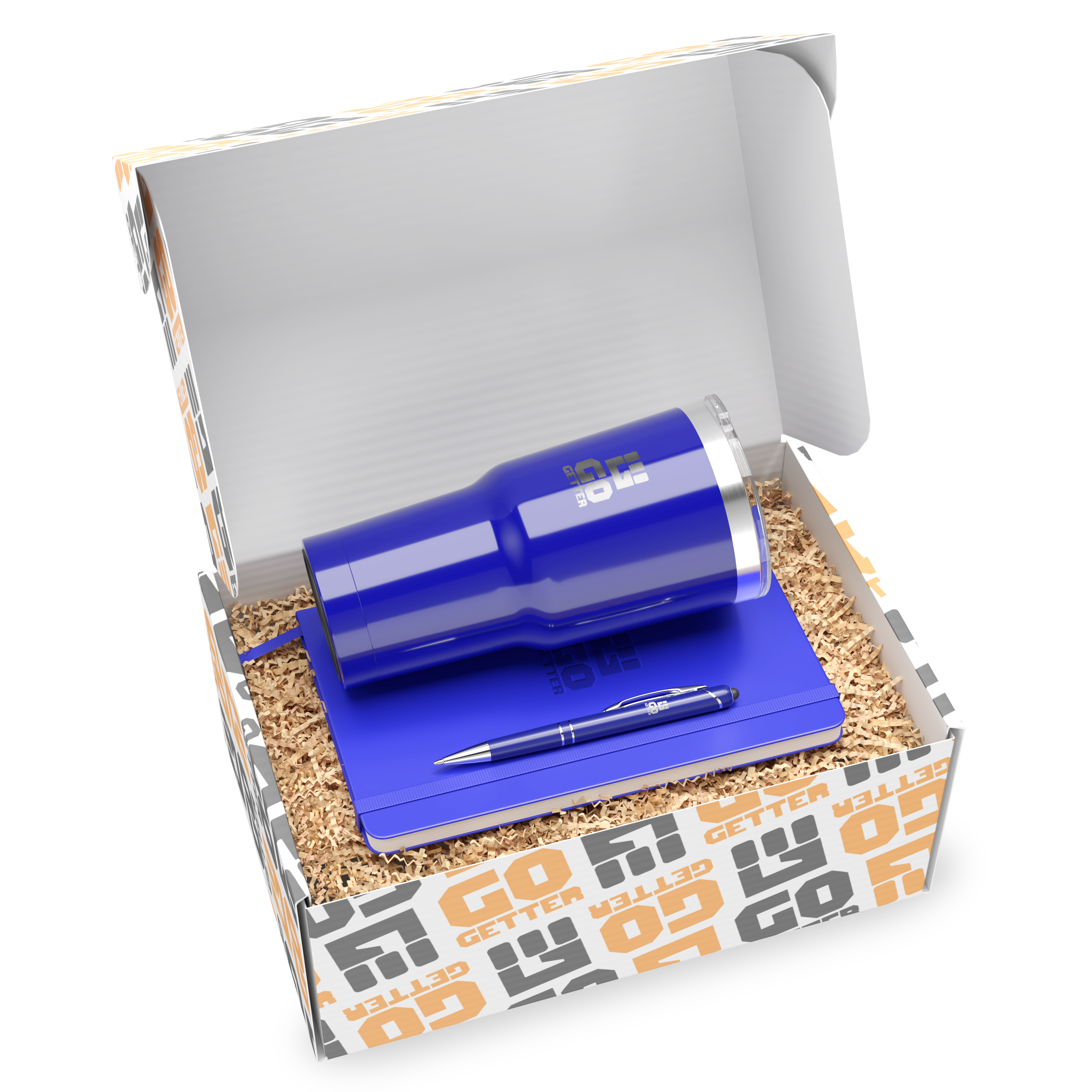 "show your colors" 3-piece kit in a droppr - custom dropship box 6