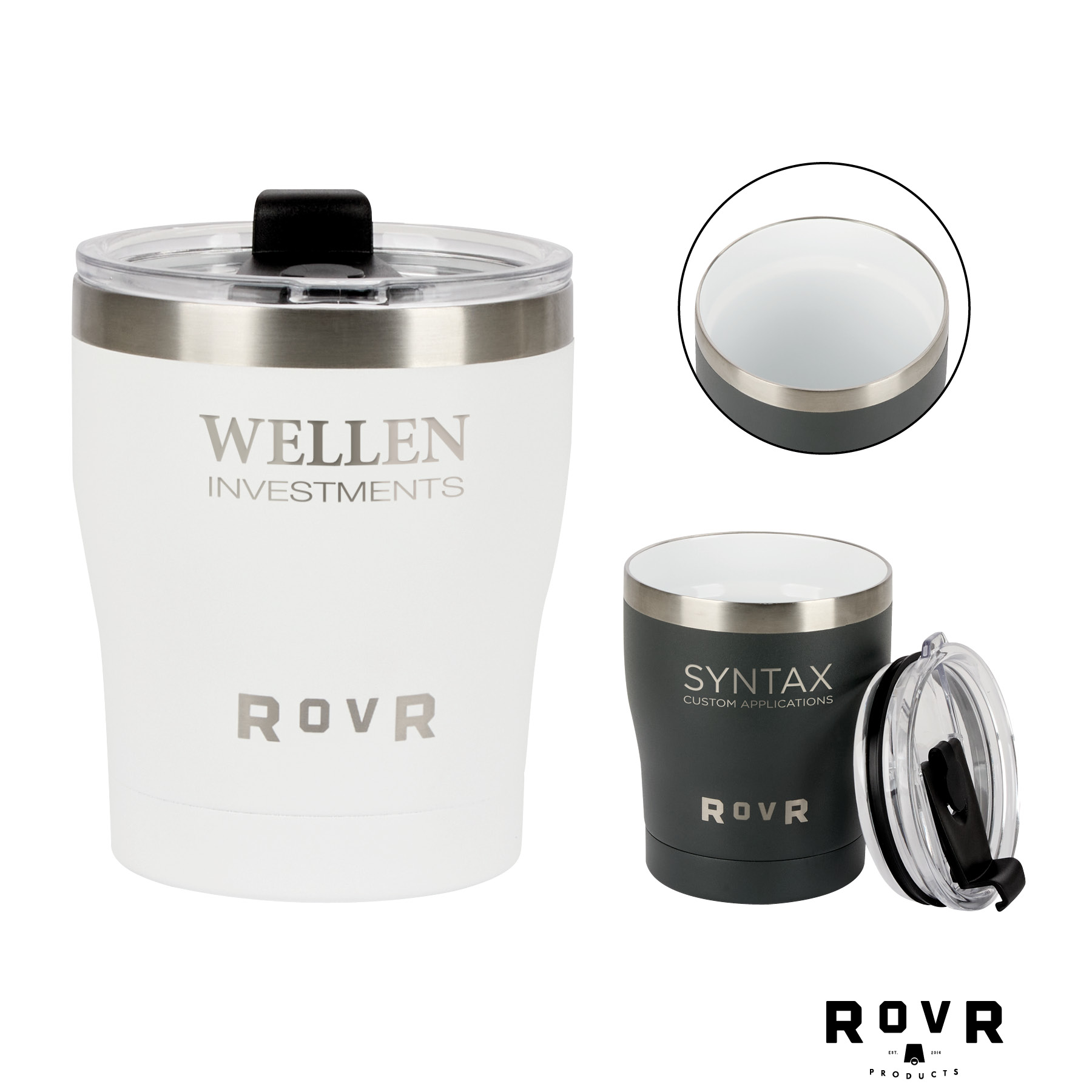 RovR® 12 oz. Vacuum Insulated Lowball Tumbler 8