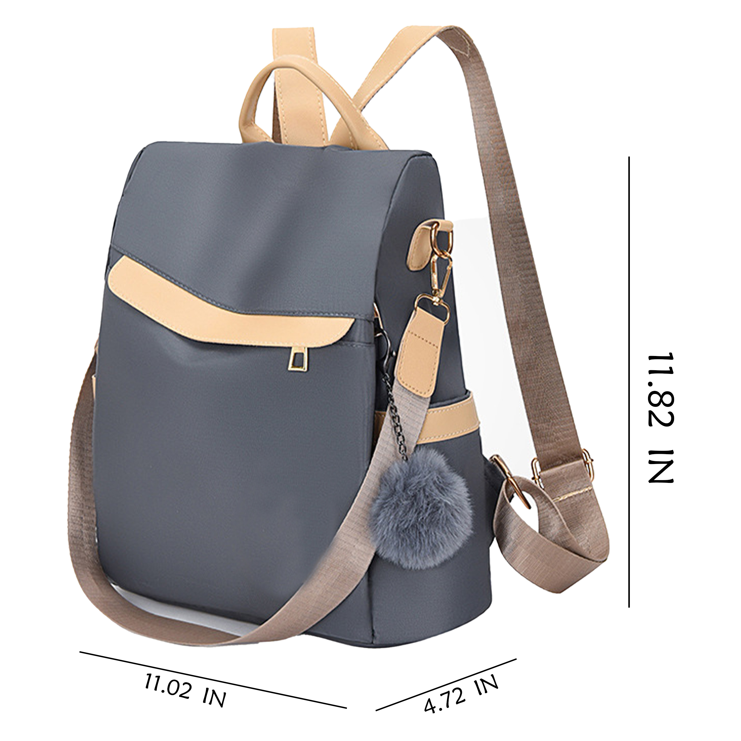 Oxford Large Capacity Minimalist Backpack 1