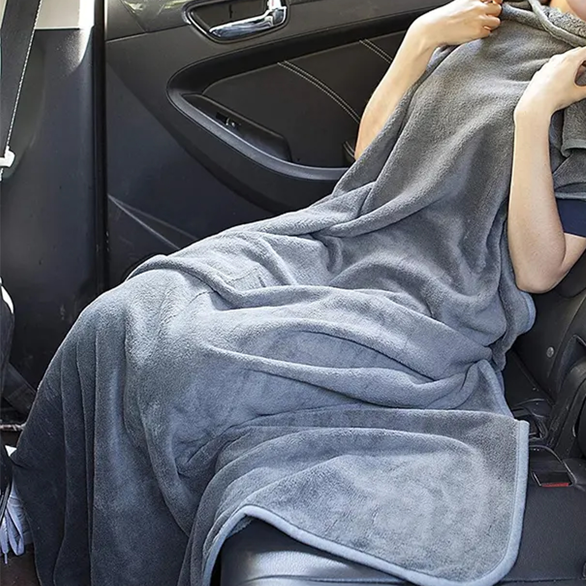 Soft Foldable Travel Blanket Pillow 4