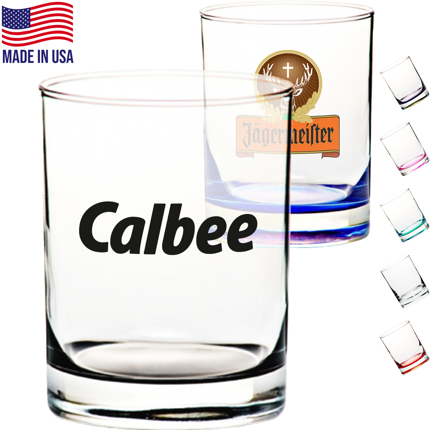 13.5 oz. USA Made Libbey Rocks Glasses w/ Heavy Base 2
