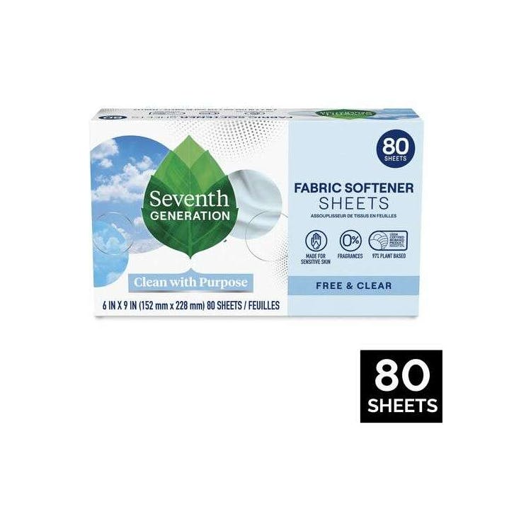 Seventh Generation Fabric Softener Sheets - 4 Pack 2