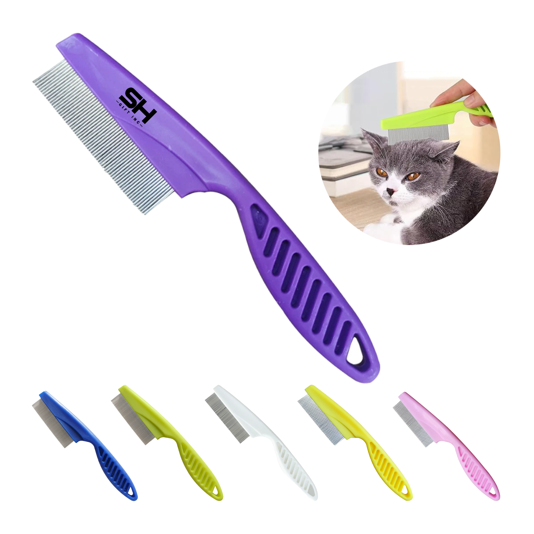 Pet Steel Needle Encryption Comb 3