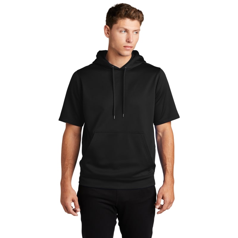 Sport-Tek Sport-Wick Fleece Short Sleeve Hooded Pullover., custom hoodie or sweatshirt with logo imprint 19