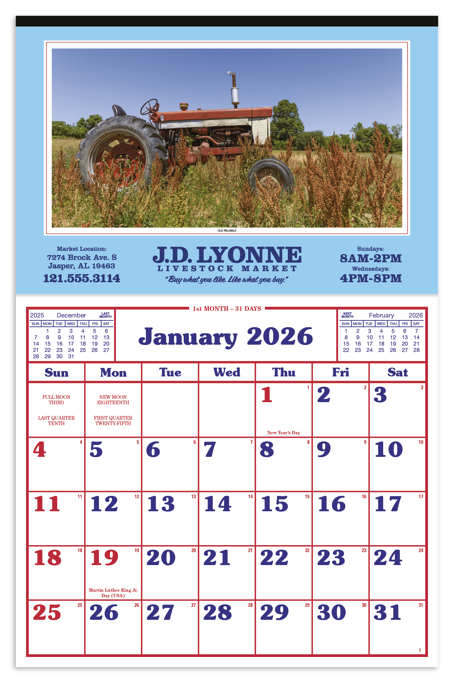 Skinner & Kennedy® Large Everyday Farm Memo 143
