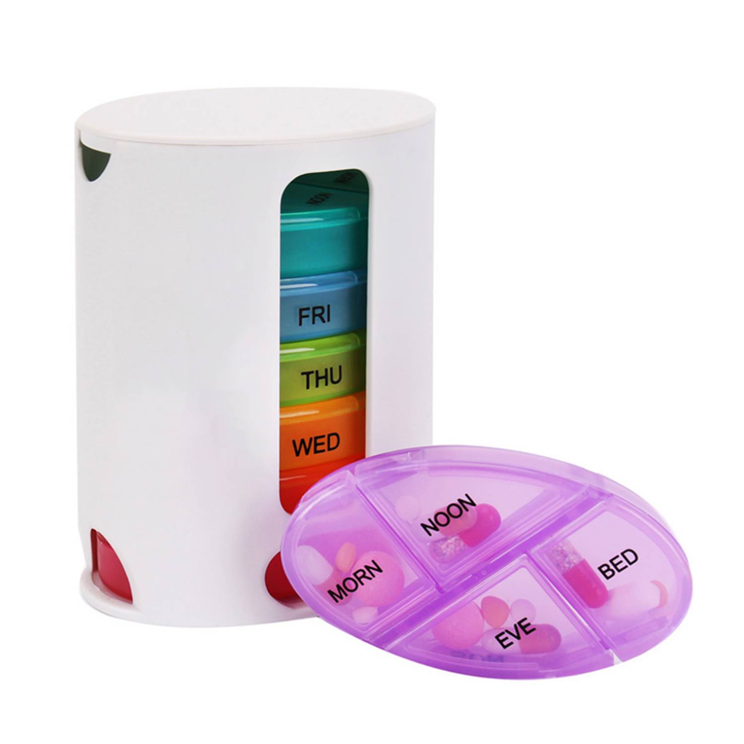 Stackable Weekly Pill Organizer 5