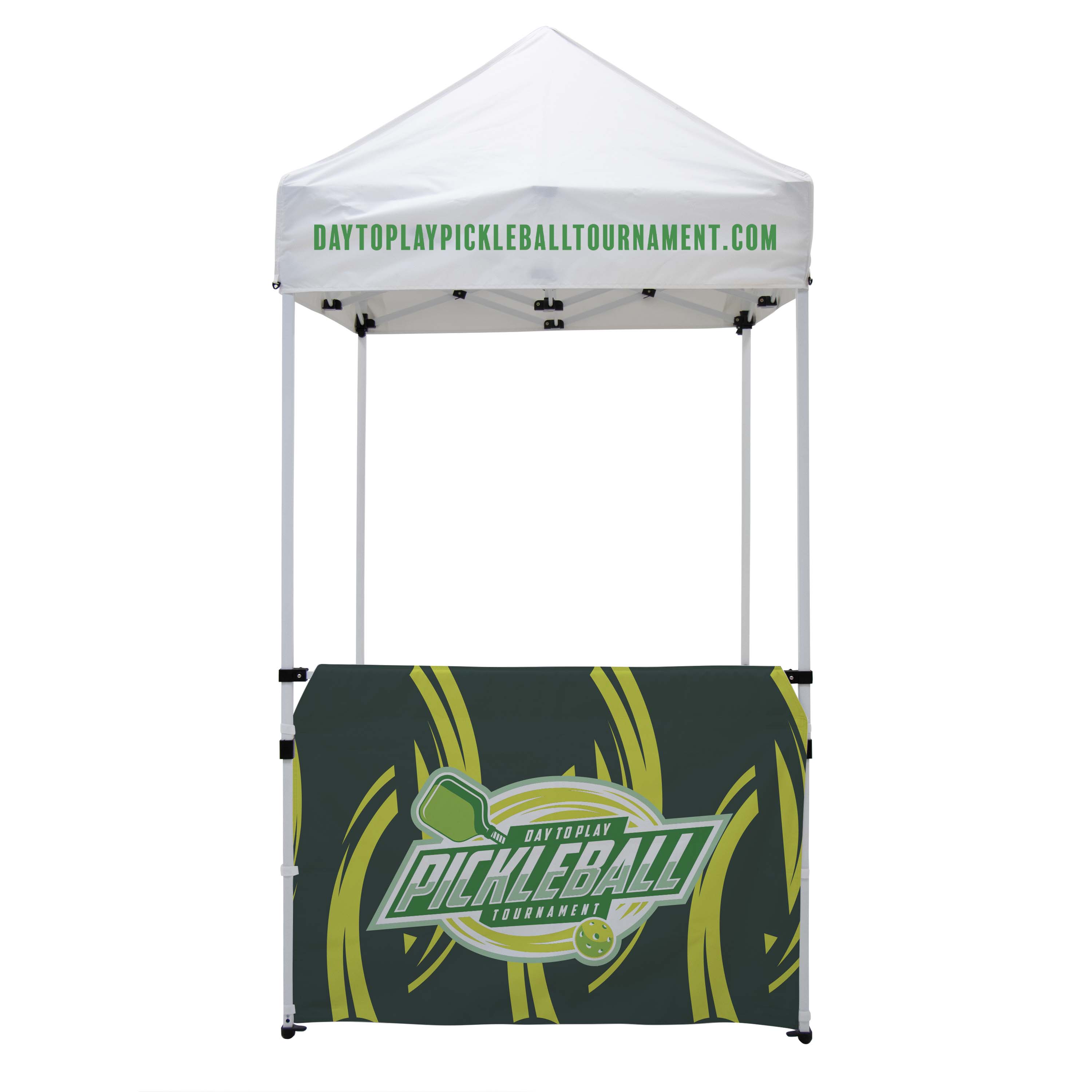 5' Economy Tent Half Wall Kit (Dye Sublimated, Single-Sided) 3