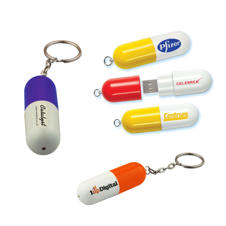 Pill Shape Creative Usb Flash Drive 1