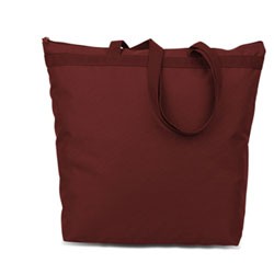 Large Zippered Tote Bag - Eco Friendly 12